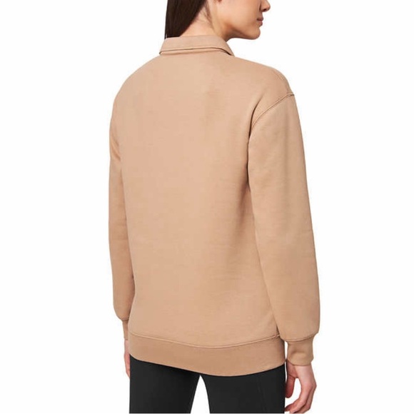 Mondetta Ladies' Collared Fleece Pullover Top - Small- NWT - Picture 2 of 4